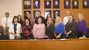 Ventura College / Superior Court of California Partnership Announces Fifteen Graduates for 2019 photo of graduates