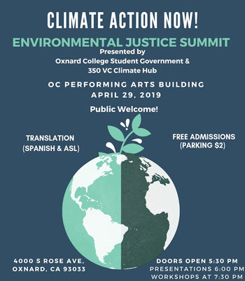 Environmental Justice Summit, April 29 Environmental Justice Summit, April 29