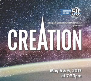 Creation - MC Symphony and Chorus image of flyer for Creation - MC Symphony and Chorus performance
