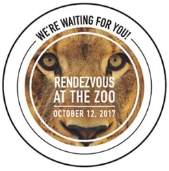 Rendezvous at the Zoo - October 12, 2017 image of flyer for the Rendezvous at the Zoo