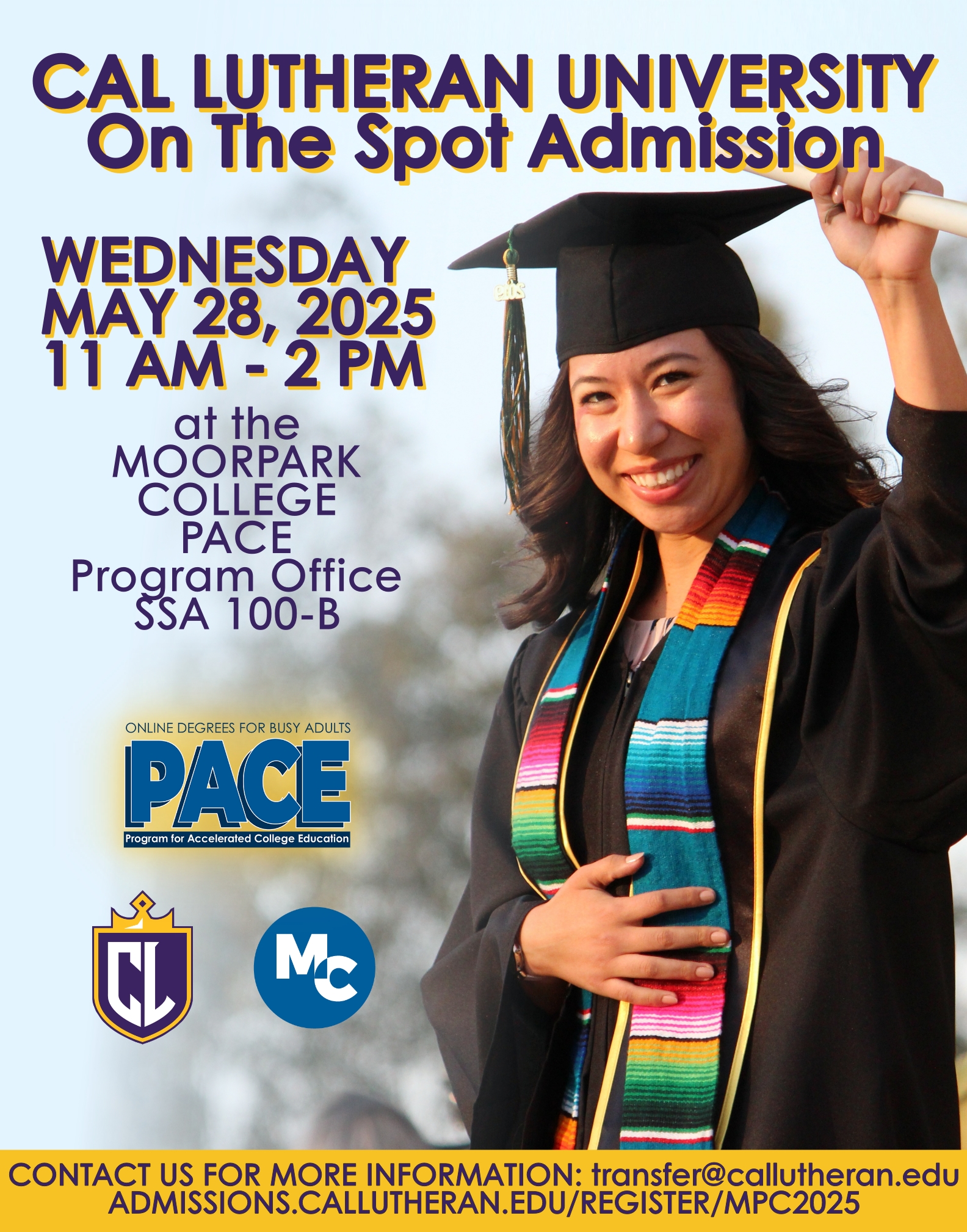 CAL Lu on the Spot Admissions