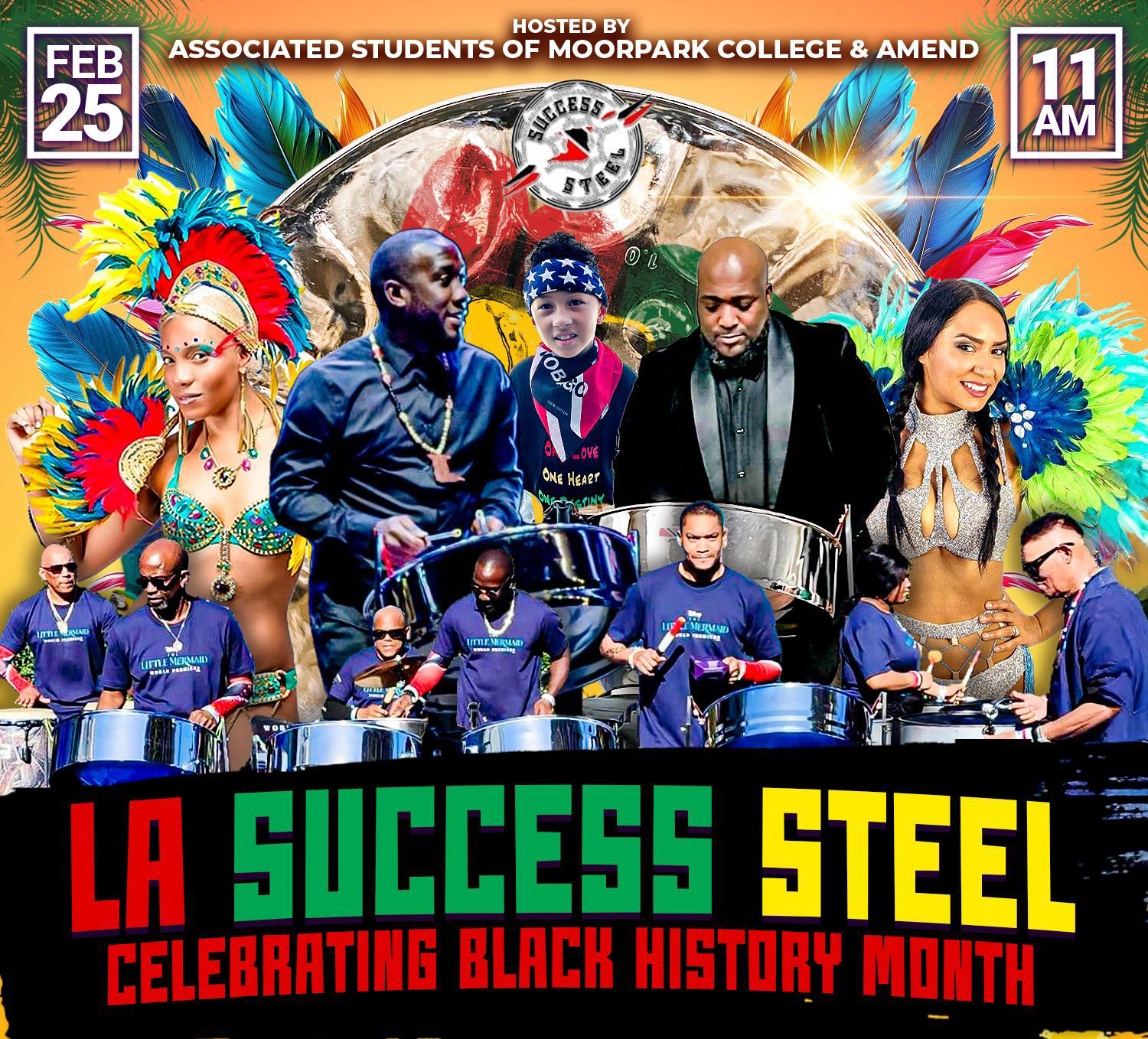 LA Success Steel Performs in Quad