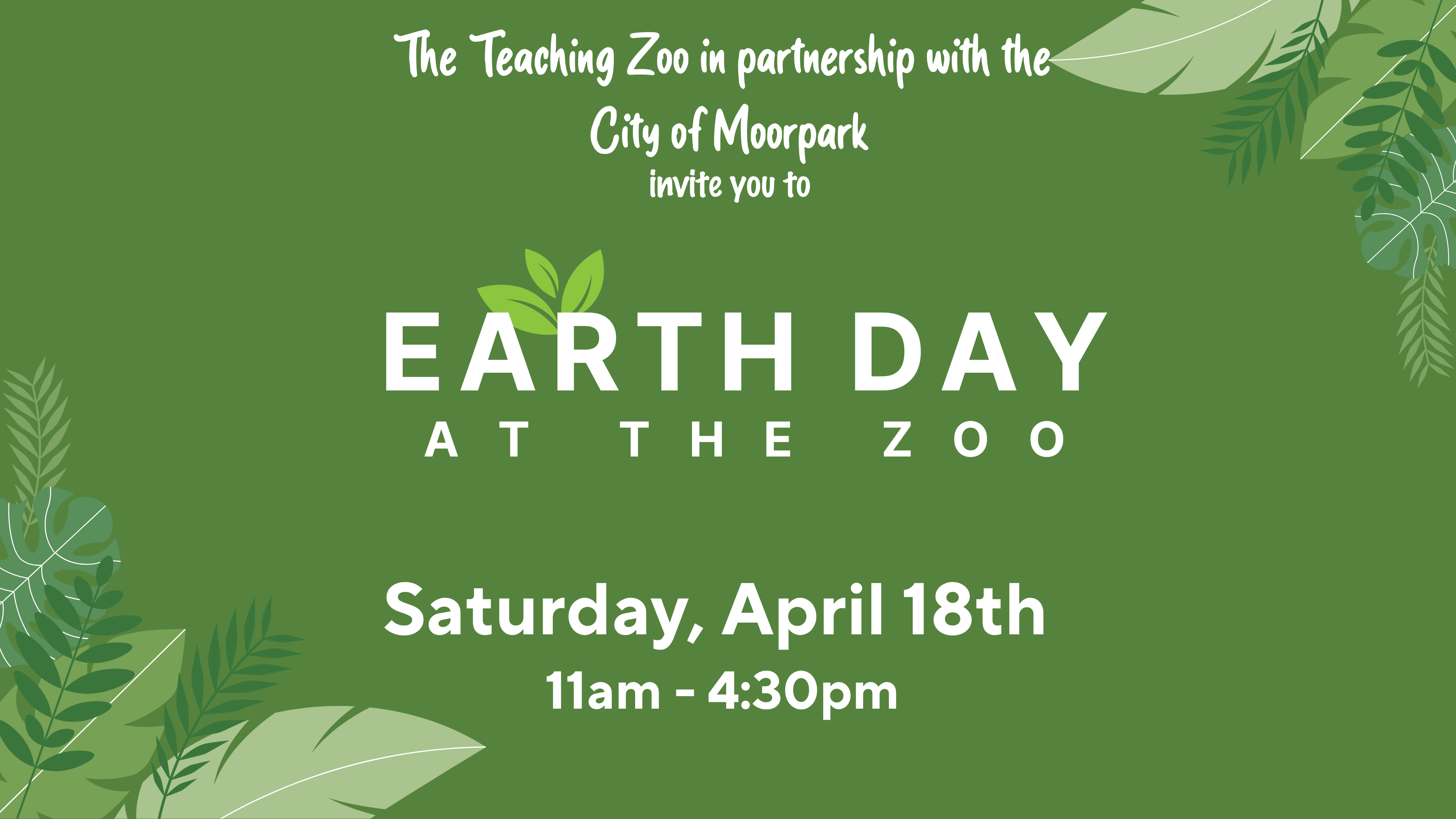 green background with light and dark green leaves