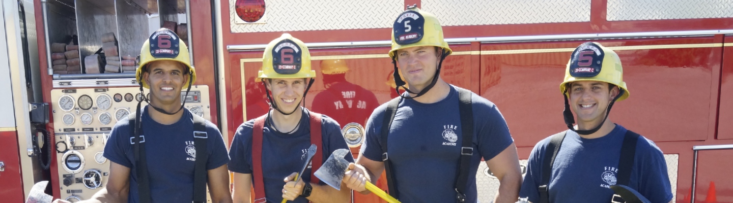 oxnard college fire academy students