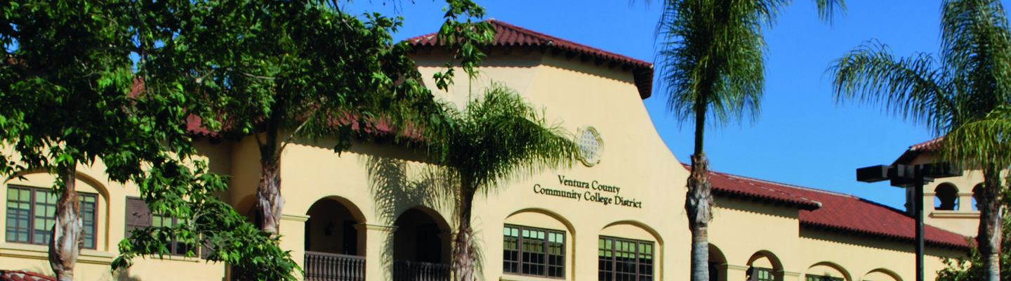 ventura county community college district office building side view