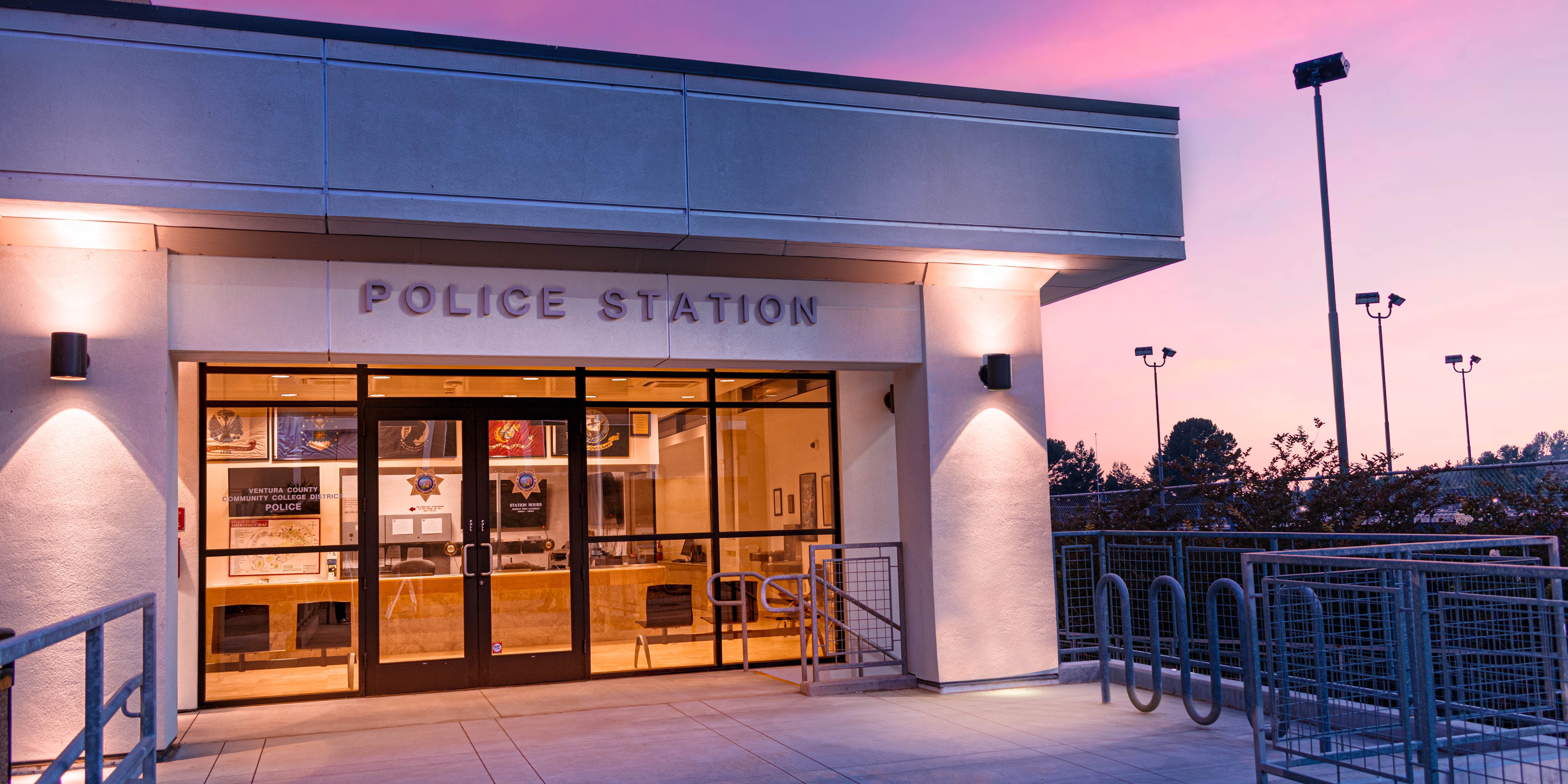 Photo of the Moorpark College Police Station