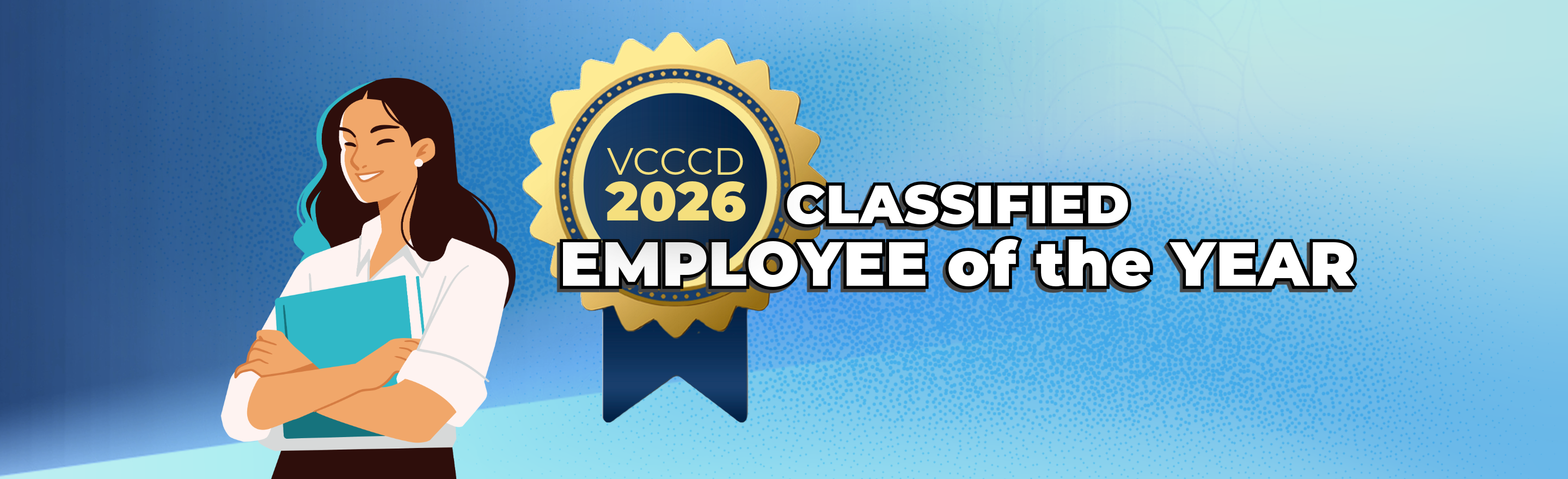 2026 Classified Employee of the Year Banner