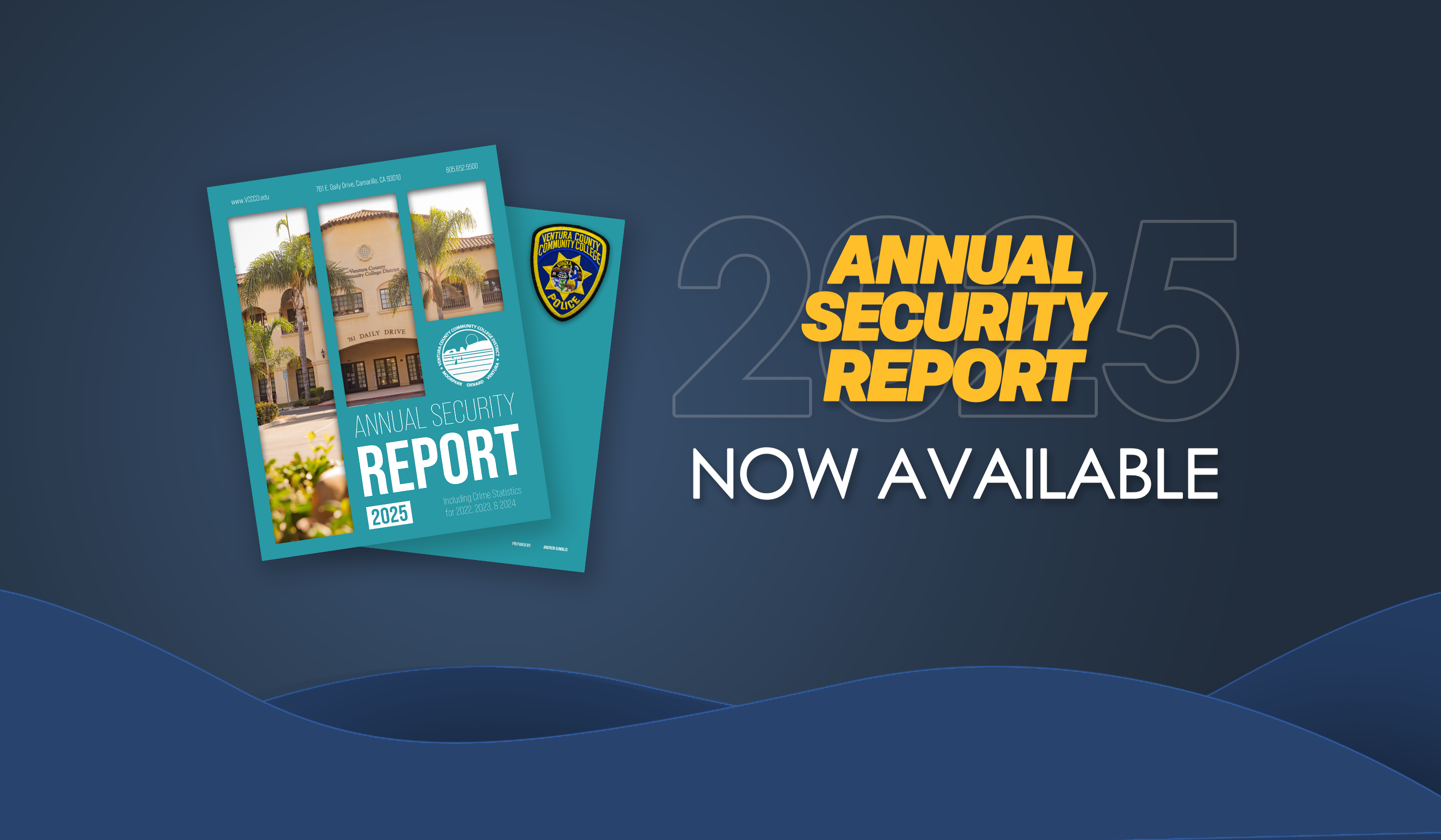 Graphic of the 2025 Annual Secuirty Report Cover
