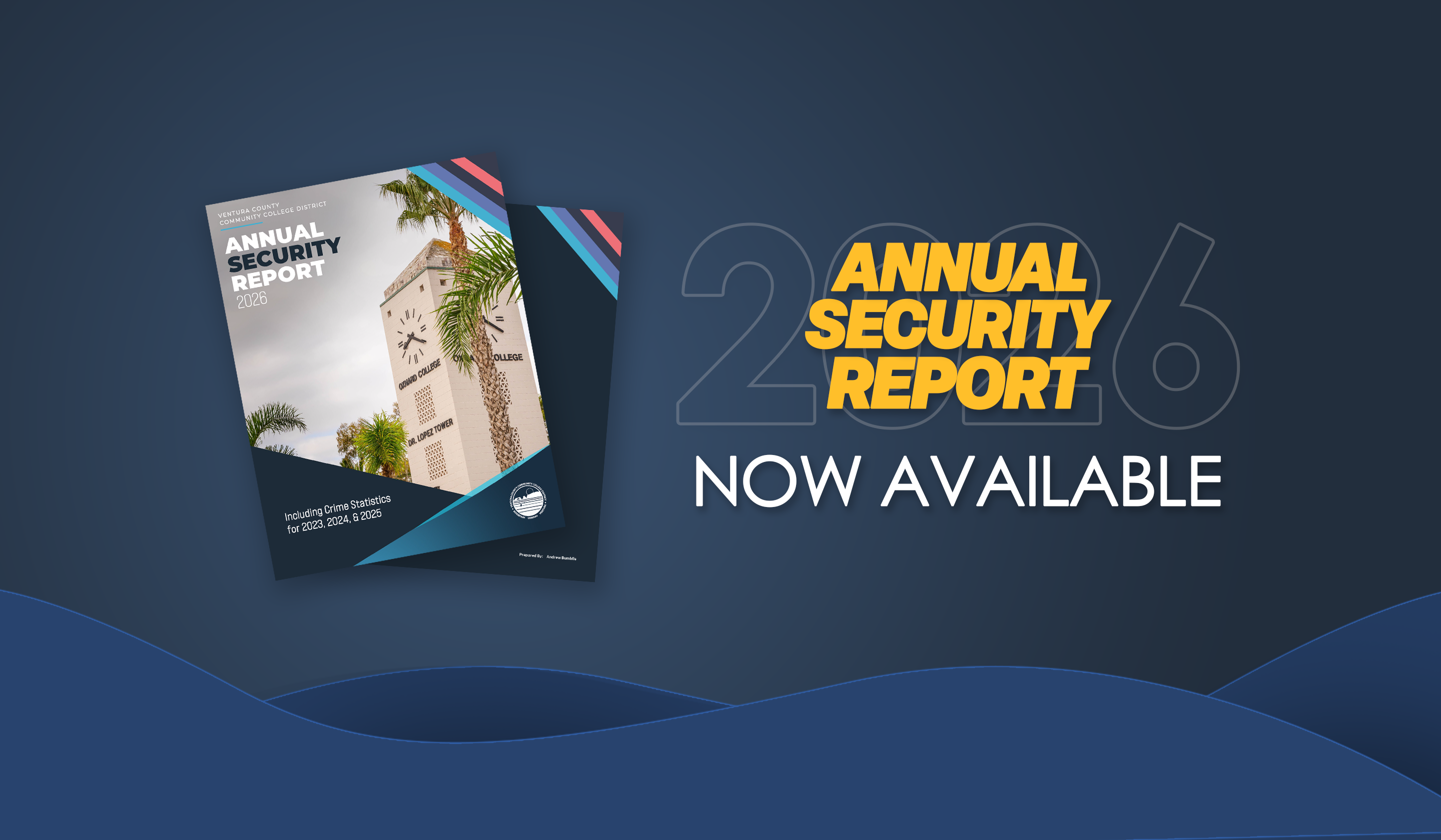 Graphic of the 2026 Annual Security Report Cover