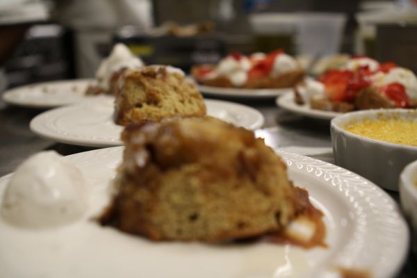 cake on a plate