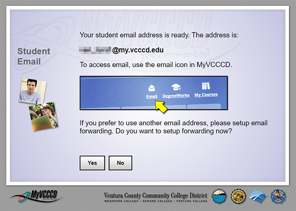 Your student email address