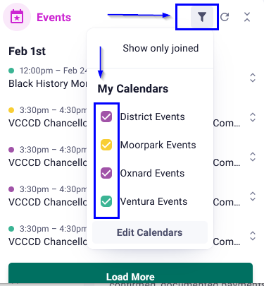 Pathify Events Calendar Filter
