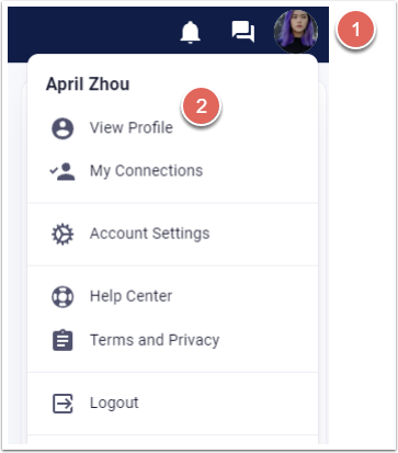 User Profile, View