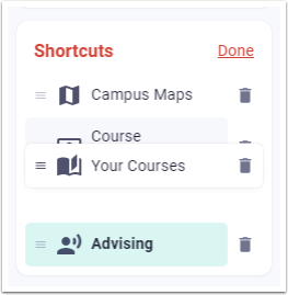 Shortcuts, Move