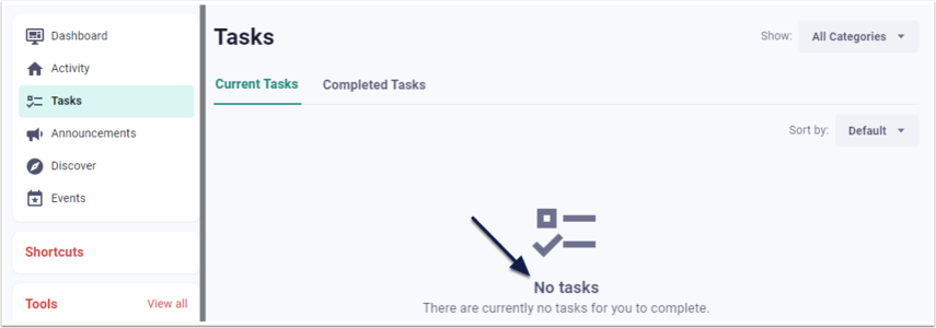 Tasks, Removed from current