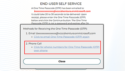 Call help desk