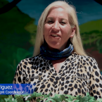 Screenshot from video of Mara Rodriguez, Zoo Development Coo