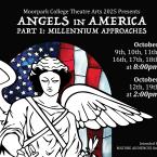 Angels in America Angel in front of stained glass American f