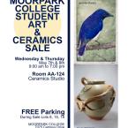 Student art and ceramics sale