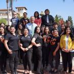 Fall 2019 ASG Student Leadership Academy Group Photo with the Chancellor.