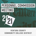 Personnel Commission Meeting, 20-21, Ventura County Community College District