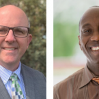 Two Moorpark College President Finalists Brian K. Sanders, Ed.D (left), Julius Sokenu, Ed.D (right)