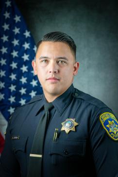 Officer Alex Abundo Portrait