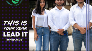 Image for the Moorpark, Oxnard, and Ventura Community Colleges' Spring 2026 student elections features three smiling students and the text: "THIS IS YOUR YEAR LEAD IT" and "STUDENT ELECTIONS Now Accepting Applications". 