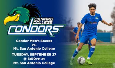 Men’s Soccer: OC Condors vs. Mt. San Antonio College