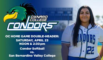 Condor Softball to host San Bernardino Valley College for a 