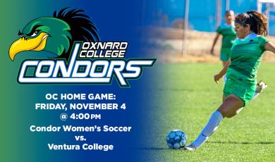 OC Women’s Soccer (Home Game) vs. Ventura College