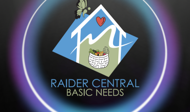 Raider Central Basic Needs Illustration of house with basket