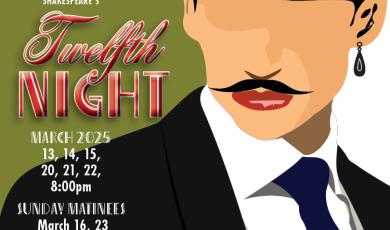 Twelfth Night Woman dressed as man in 1920&#039;s