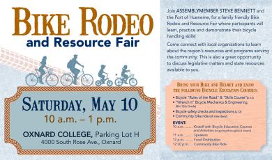 Bike Rodeo and Resource Fair Bike Rodeo and Resource Fair