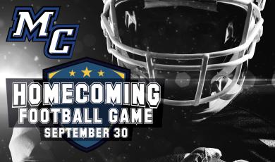 Homecoming Football Game Sept 30 Homecoming Football Game Sept 30