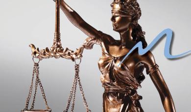 Colleges of Law Speaker David Pepper. Graphic of scales of J Colleges of Law Speaker David Pepper. Graphic of scales of J