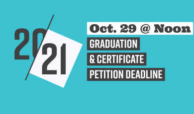 20-21, Oct. 29 at Noon, Graduation & Certificate Petition Deadline, Ventura County Community College District