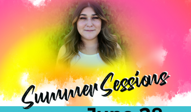 District alumni and text that reads: Summer Sessions June 28 6 Week Sessions MC and OC Begin