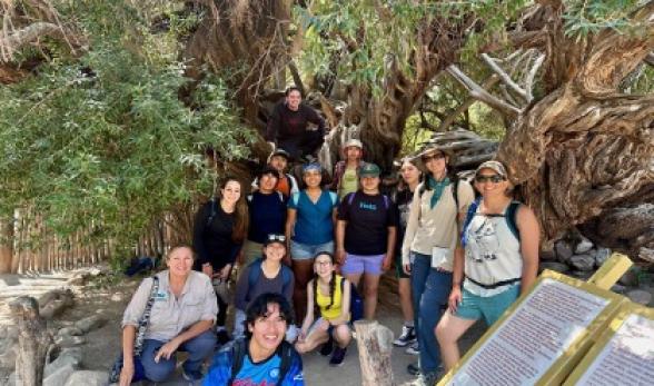Ventura College students with Conserva Loreto Program Direct