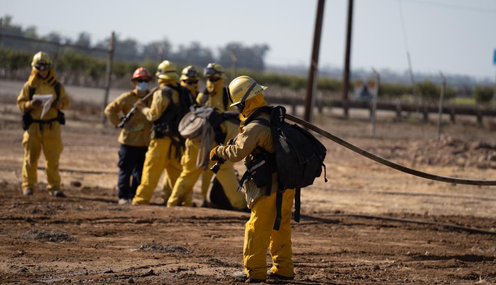 Oxnard College Fire Academy Students