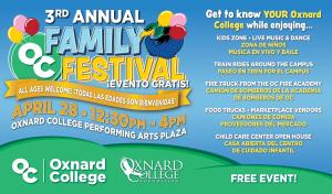 3rd Annual Oxnard College Family Festival 3rd Annual Oxnard College Family Festival
