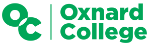OC with stacked text Oxnard College in green OC with stacked text Oxnard College in green