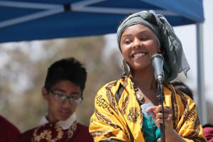 Speaker at Multicultural Day at Oxnard College