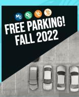 Free Parking! Fall 2022