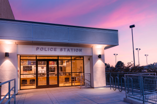 Photo of the Moorpark College Police Station